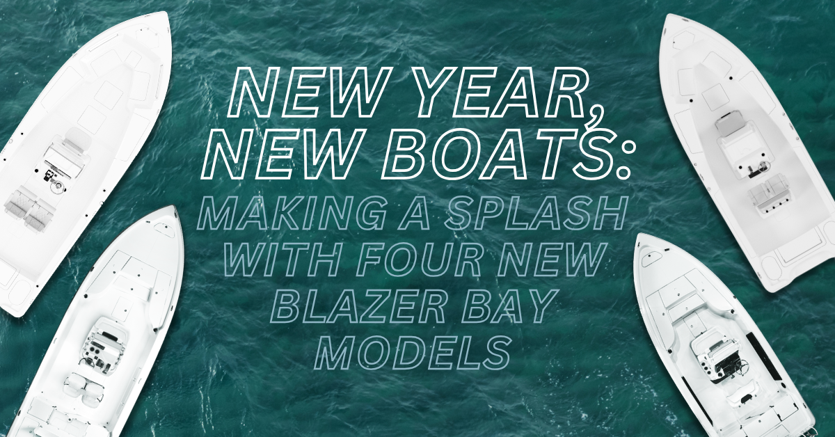 Making a Splash with Four New Blazer Bay Models
