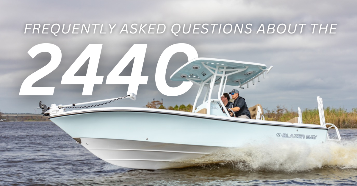 Frequently Asked Questions about the Blazer Bay 2440